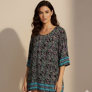 Chris and Carol 3/4 Sleeve Dress